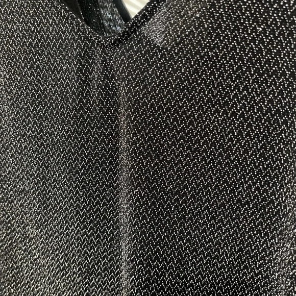 3x$25 Elodia Metallic shimmer Black Stretch Sleeveless top - Picture 8 of 8